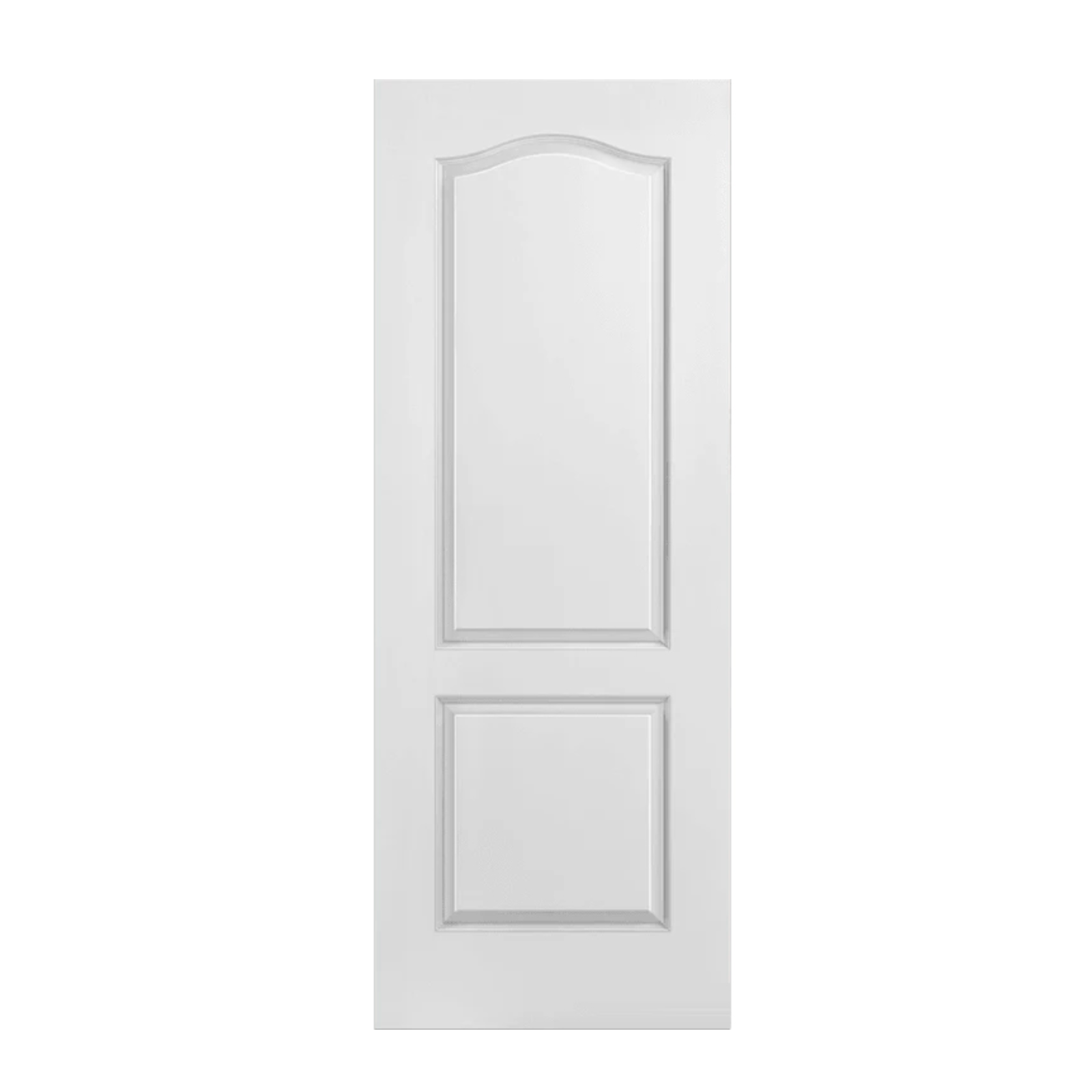 _2-Panel Arch Textured Hollow Core Interior Door