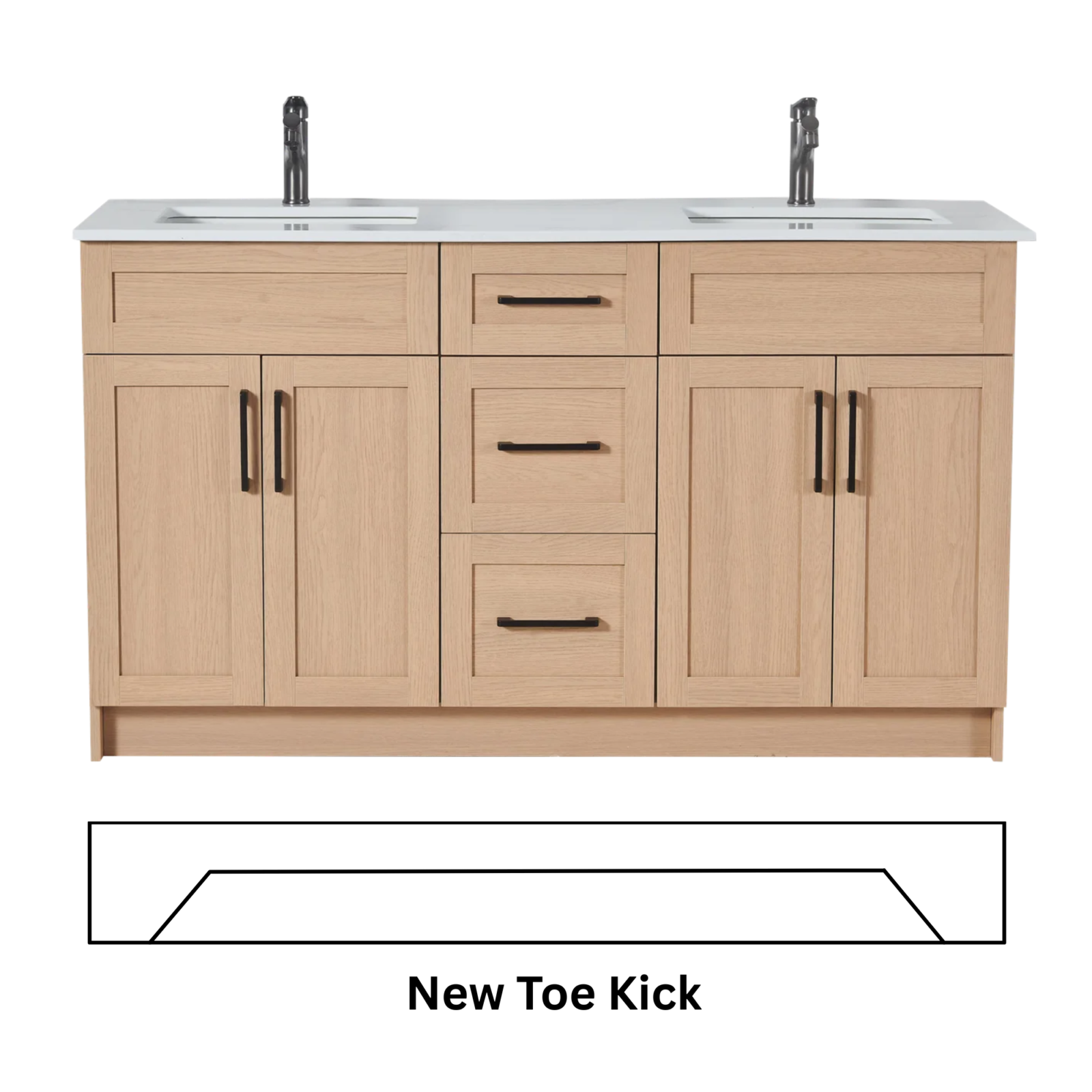 60--LR-Double-sink MDF