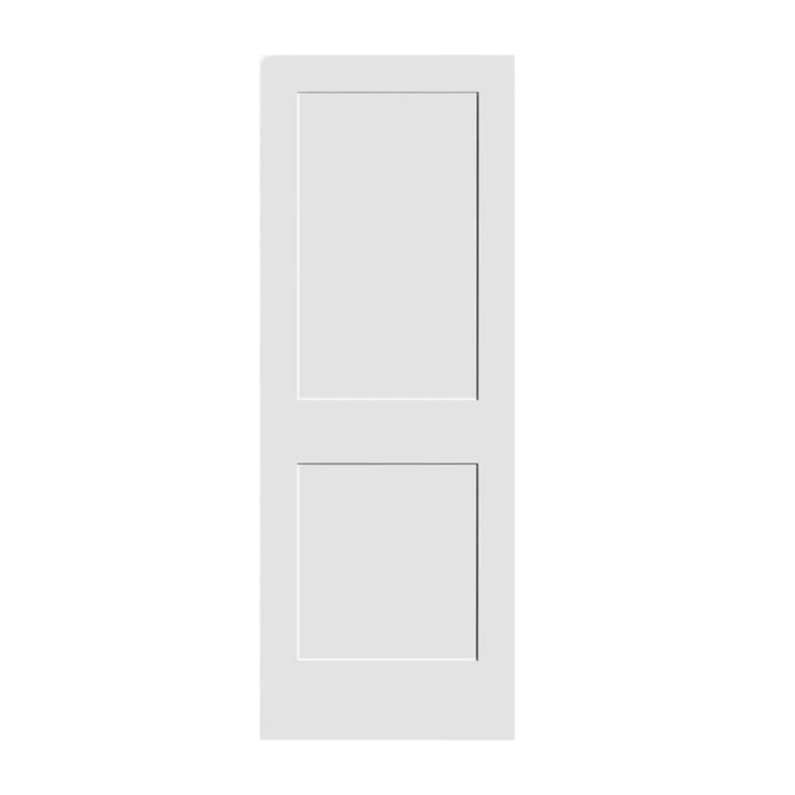 Shaker 2-Panel Solid Core Interior Door-80” Tall