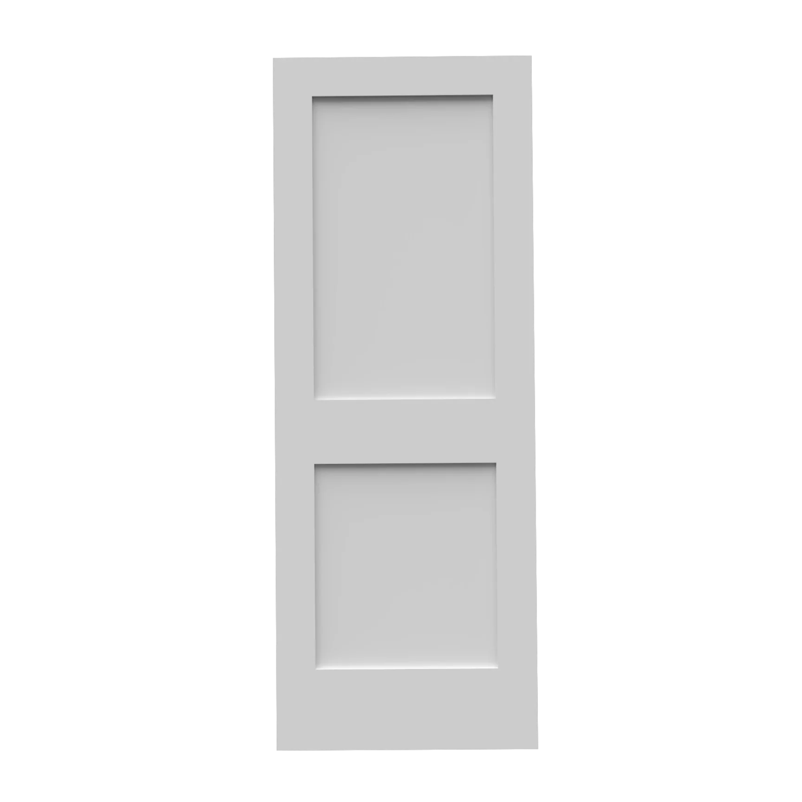 Shaker 2-Panel Solid Core Interior Door- 80” Tall - Image 2
