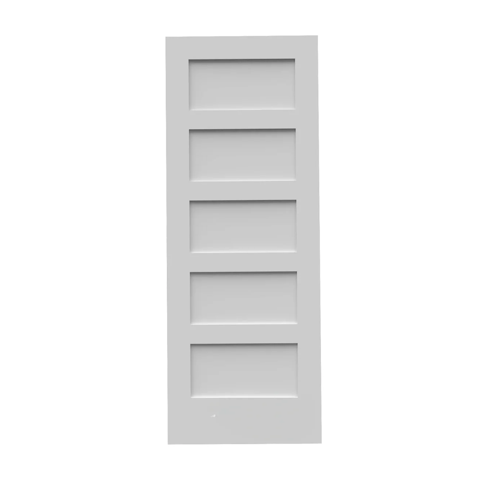 Shaker 5-Panel Solid Core Interior Door- 80” Tall - Image 2