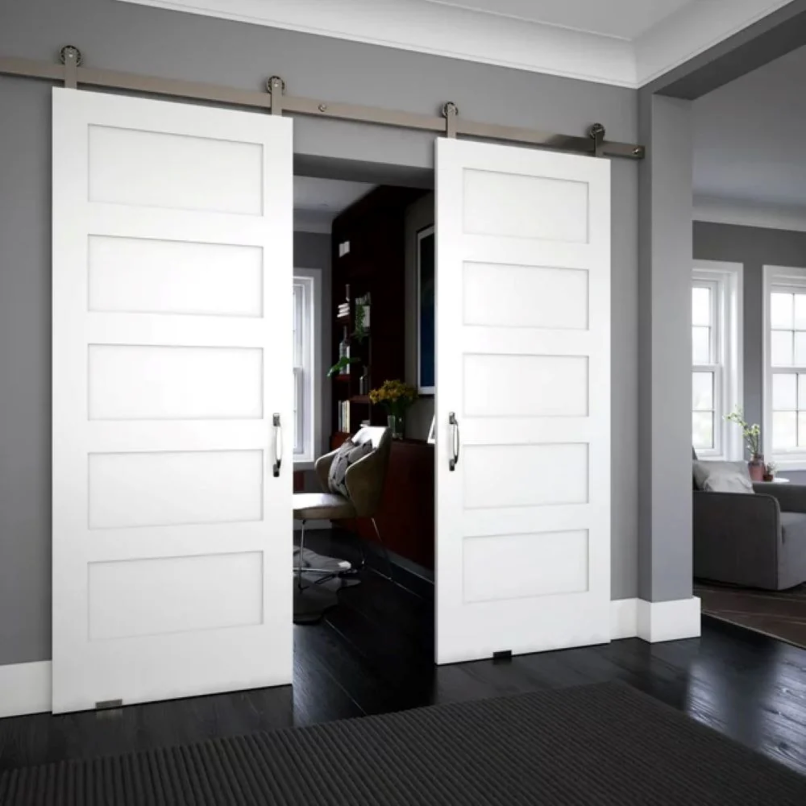 Shaker 5-Panel Solid Core Interior Door- 80” Tall - Image 3